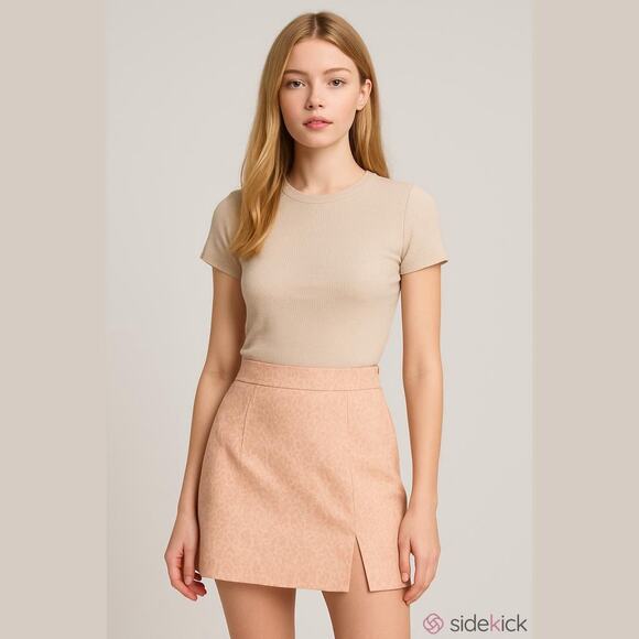 House of Harlow 1960 Dresses & Skirts - NWT House of Harlow 1960 Pink Animal Print Mini Skirt Women's XS
